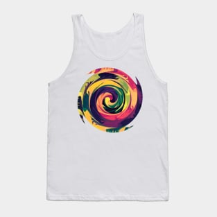 Rainbow Spiral 11 Tank Top